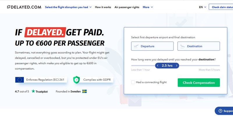 delayed baggage compensation thomson