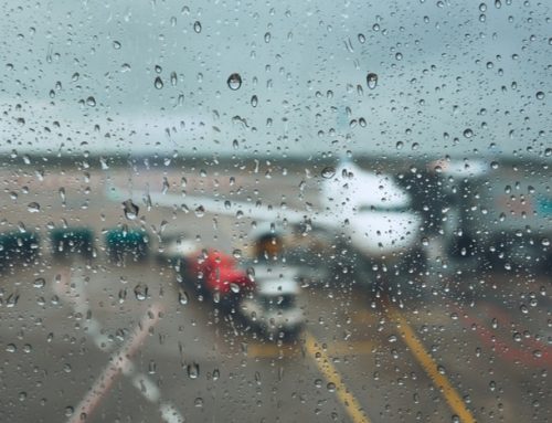 La pluie peut-elle retarder les vols?