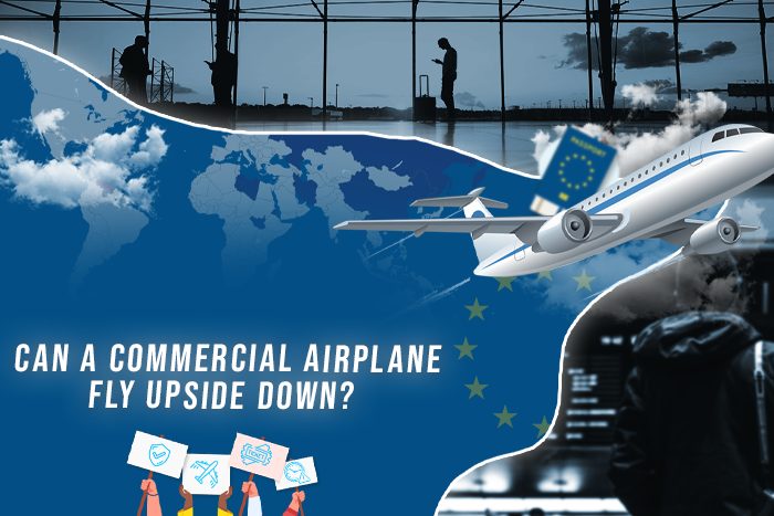 Can a Commercial Airplane Fly Upside Down